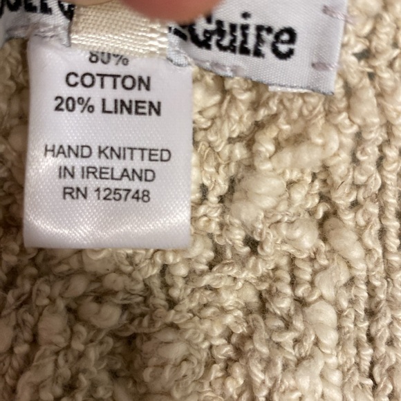 Sweater hand knitted in Ireland - Picture 7 of 9